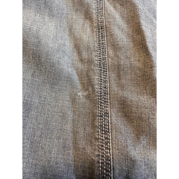 Wrangler Mens Workwear Denium button down short sleeve shirt-2xl - Picture 10 of 11